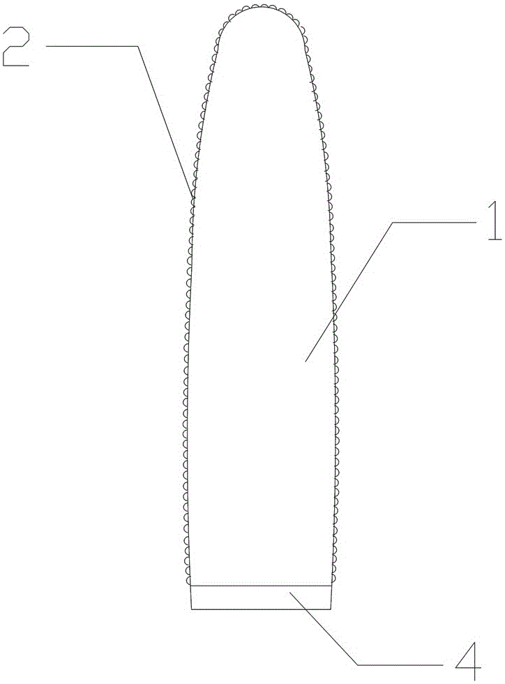 一種洗面用手指套和手套套件的制作方法附圖