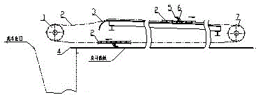 一種靜電除塵器灰斗刮板機(jī)的制作方法附圖