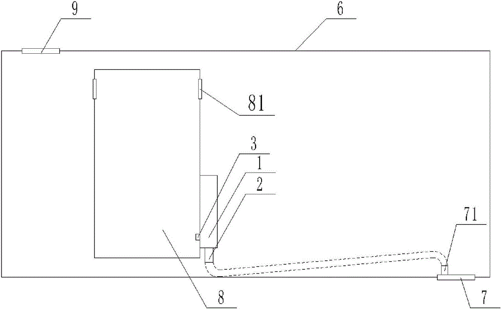 風(fēng)力發(fā)電機(jī)電氣柜降溫系統(tǒng)的制作方法附圖