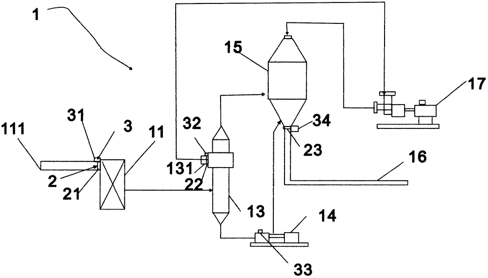 一種改良型蒸發(fā)結(jié)晶自控系統(tǒng)的制作方法附圖