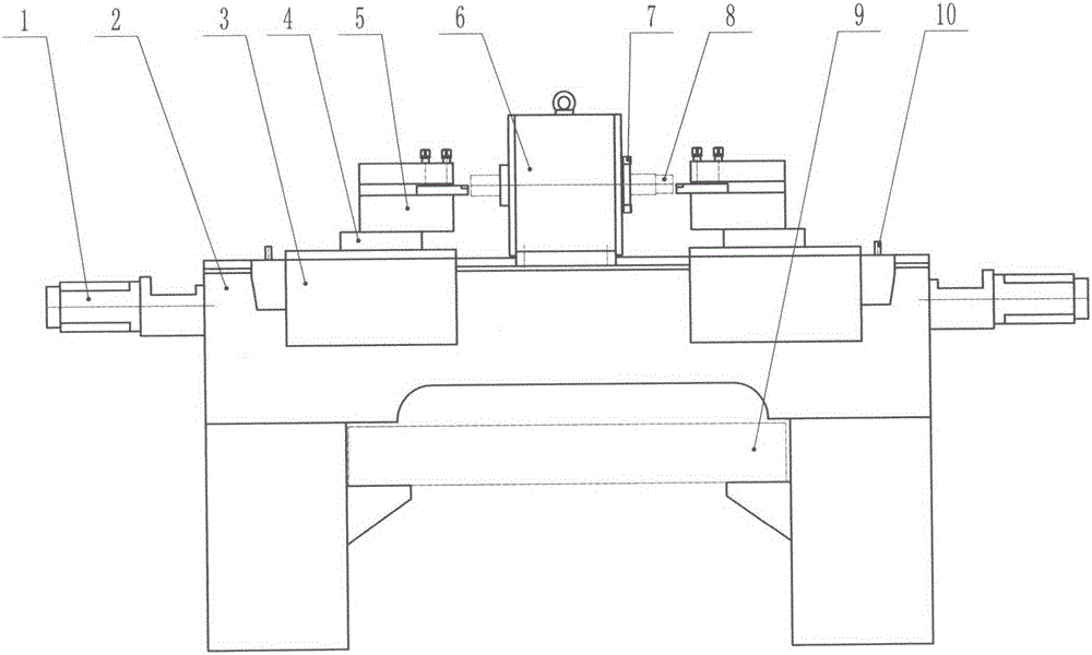 電機(jī)軸加工專用機(jī)床的制作方法附圖